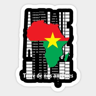 AFRIQUE TERRE DE NOS ANCETRES Sticker